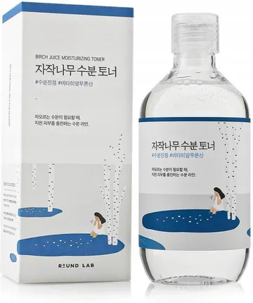 Birch Moisturizing Toner - Nawilżający Tonik z Ekstraktem z Brzozy - 300ml - Round Lab