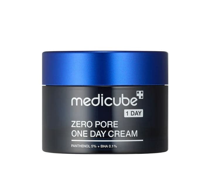 Zero Pore One-day Cream - Krem na Rozszerzone Pory z Kwasami BHA - 50ml - Medicube